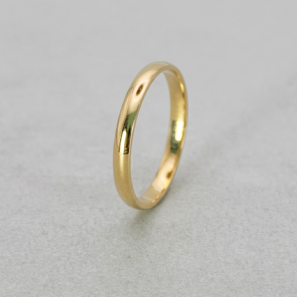 9ct Yellow Gold Supreme Fit Wedding Band Size K (Cannot be sized)