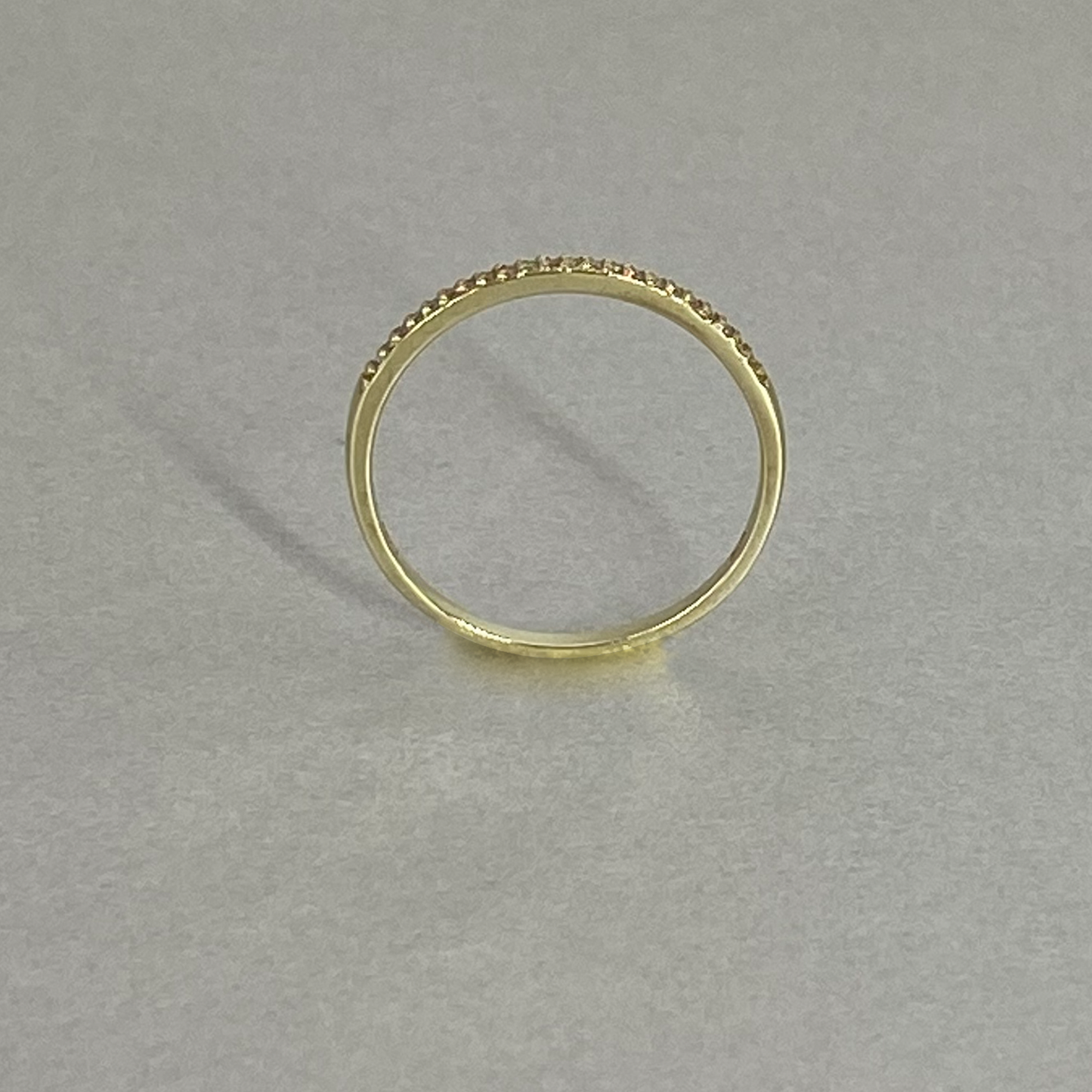 9ct Yellow Gold Fine Diamond Eternity Band