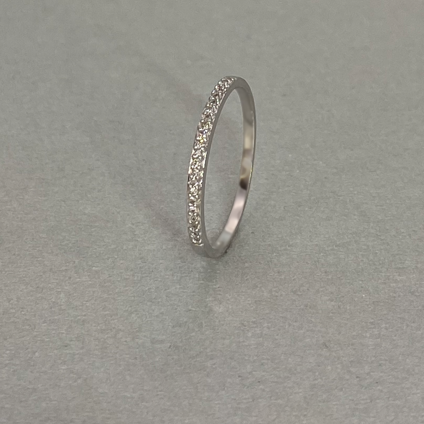 9ct White Gold Diamond Eternity Ring