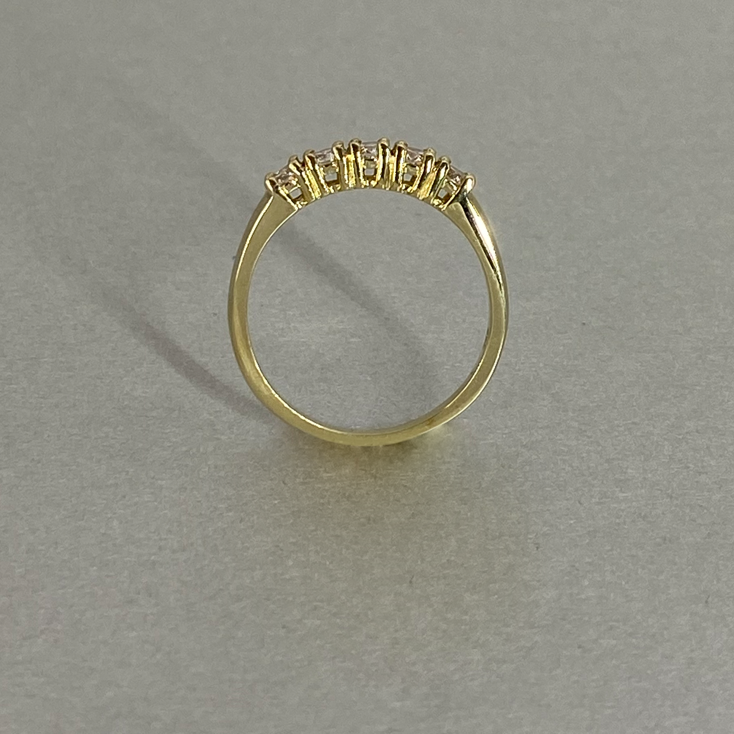 9ct Yellow Gold Diamond Eternity Ring