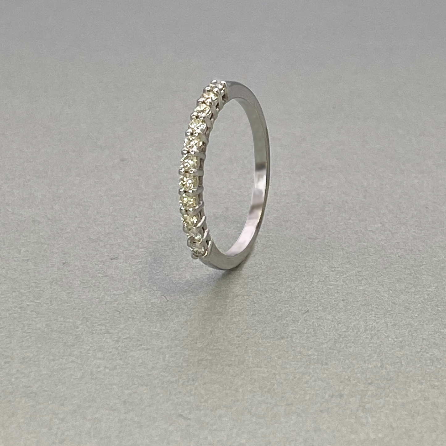 9ct White Gold Eternity Ring