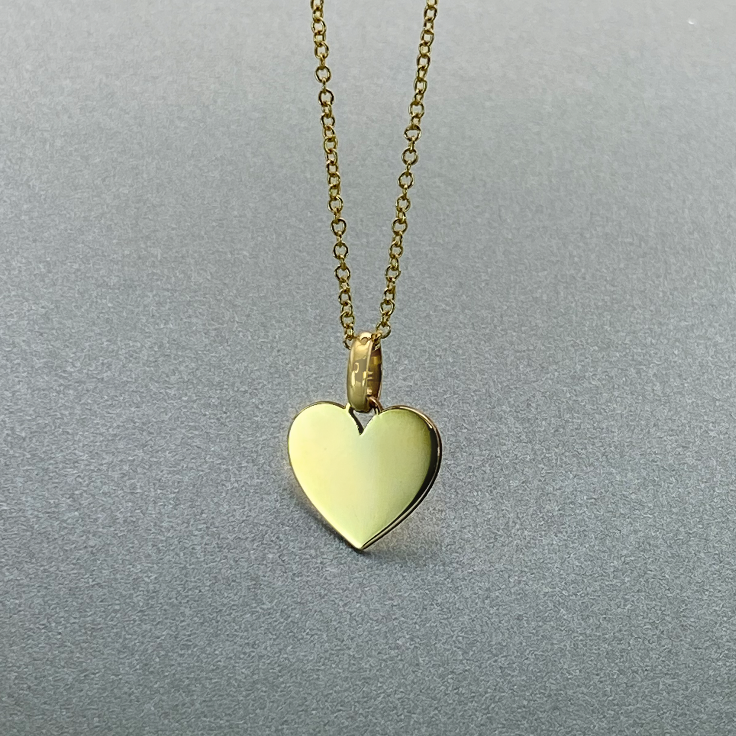 9ct Yellow Gold Heart Pendant