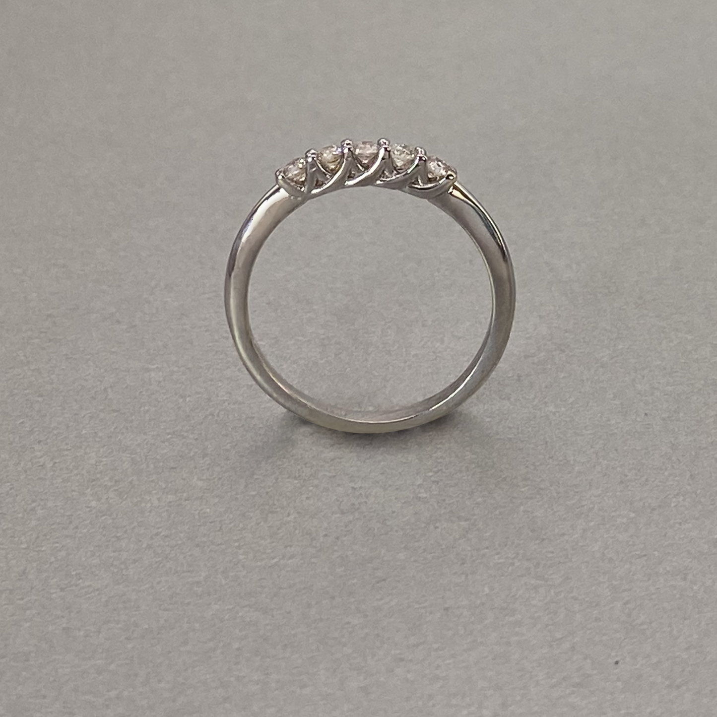 9ct White Gold Diamond Eternity Ring