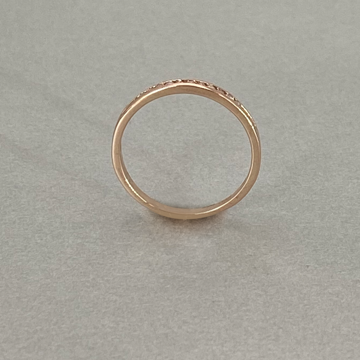 9ct Rose Gold  Diamond Eternity Ring