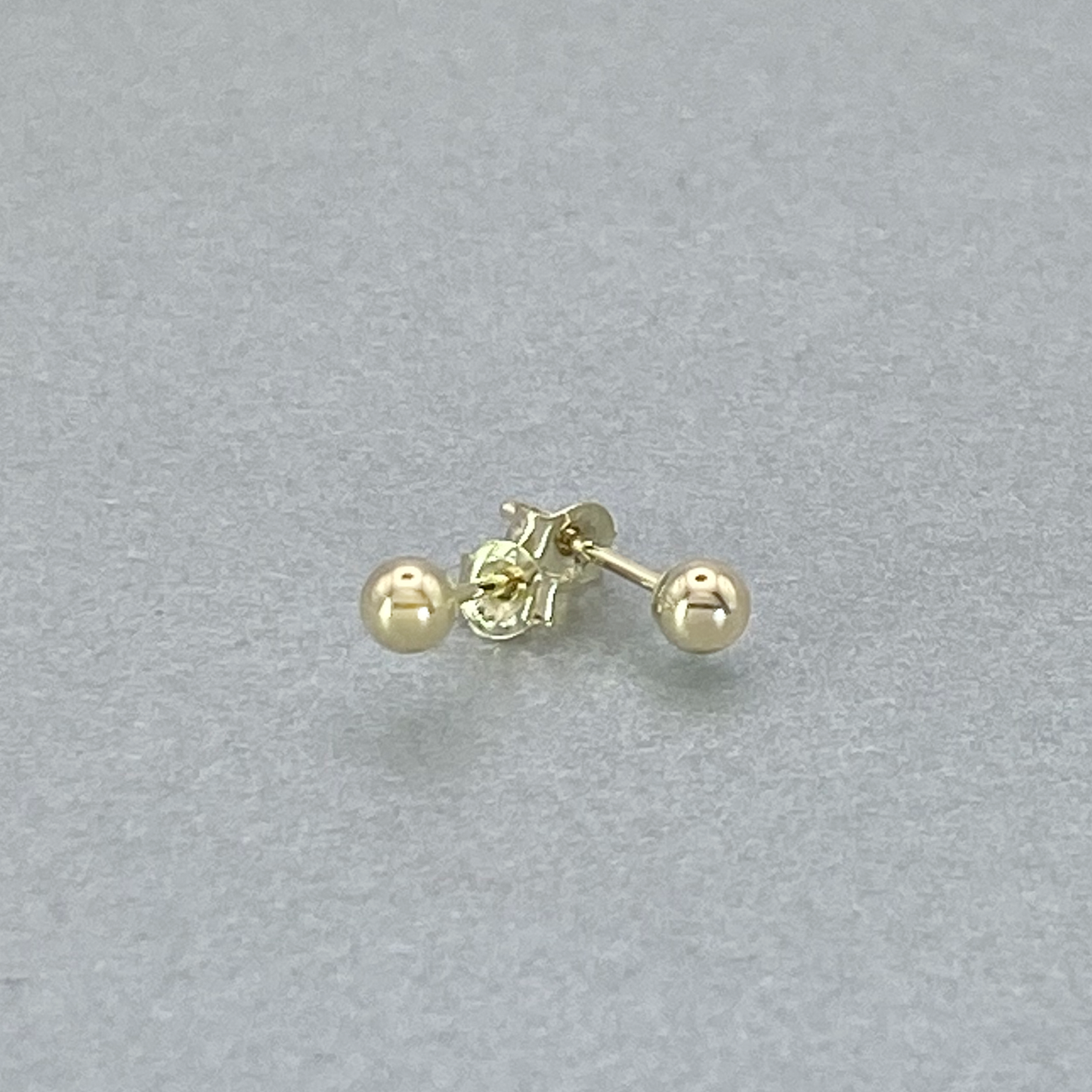 9ct Yellow Gold 3mm Full Ball Studs