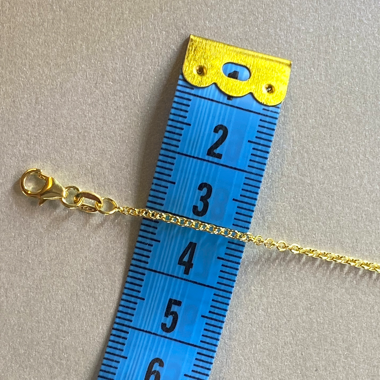 9ct Yellow Gold 50cm Anchor Link Chain