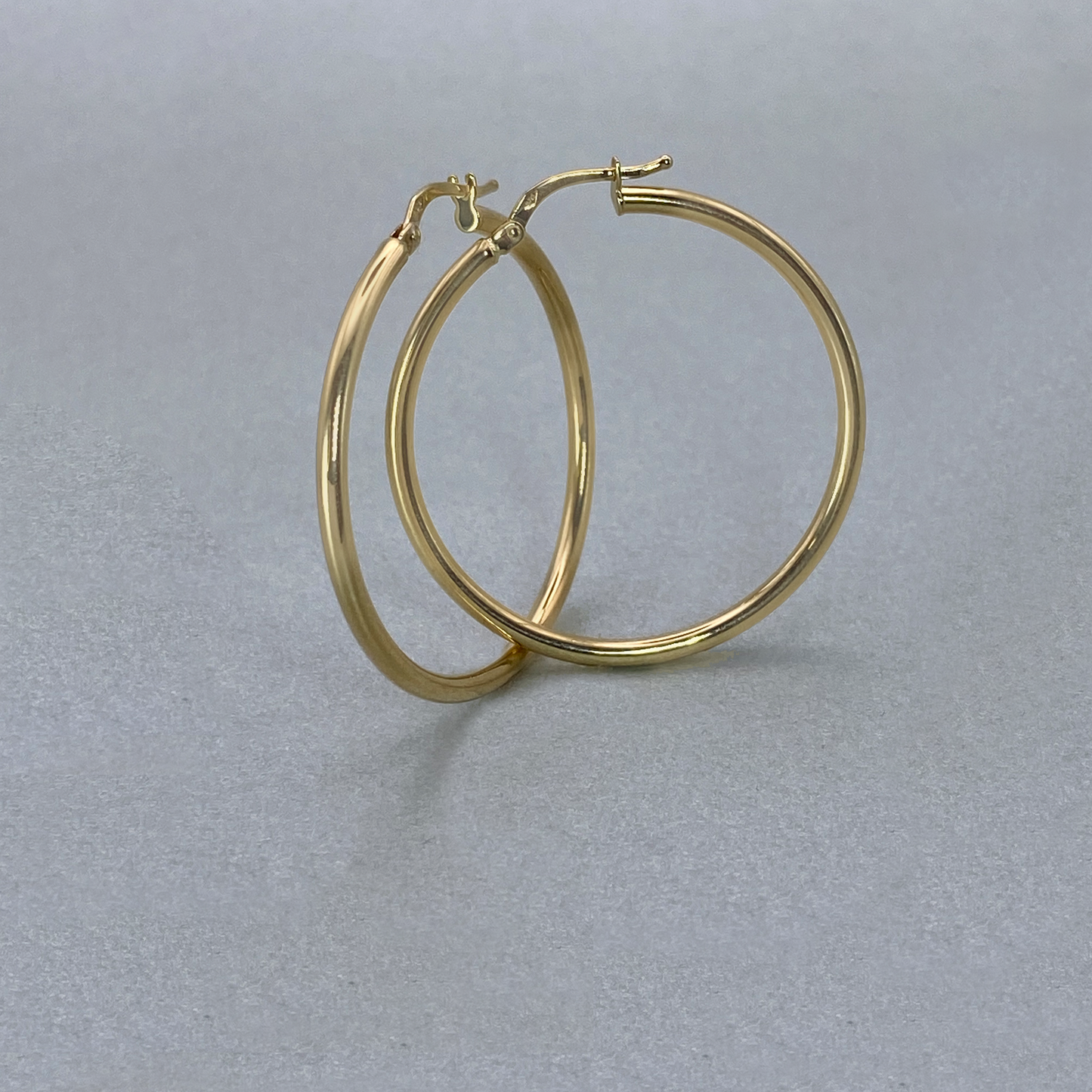 9ct Yellow Gold  Hoop 30mm Inner diameter Earrings