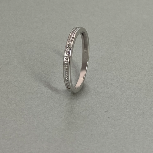 9ct White Gold Diamond Eternity Ring