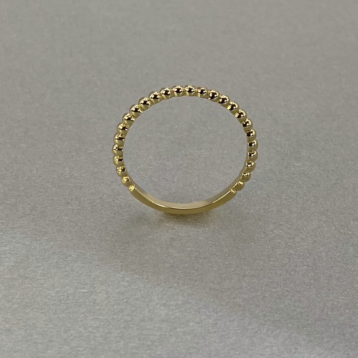 9ct Yellow Gold Bubble Plain Dress Ring