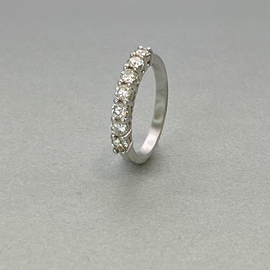 18ct White Gold Eternity Ring