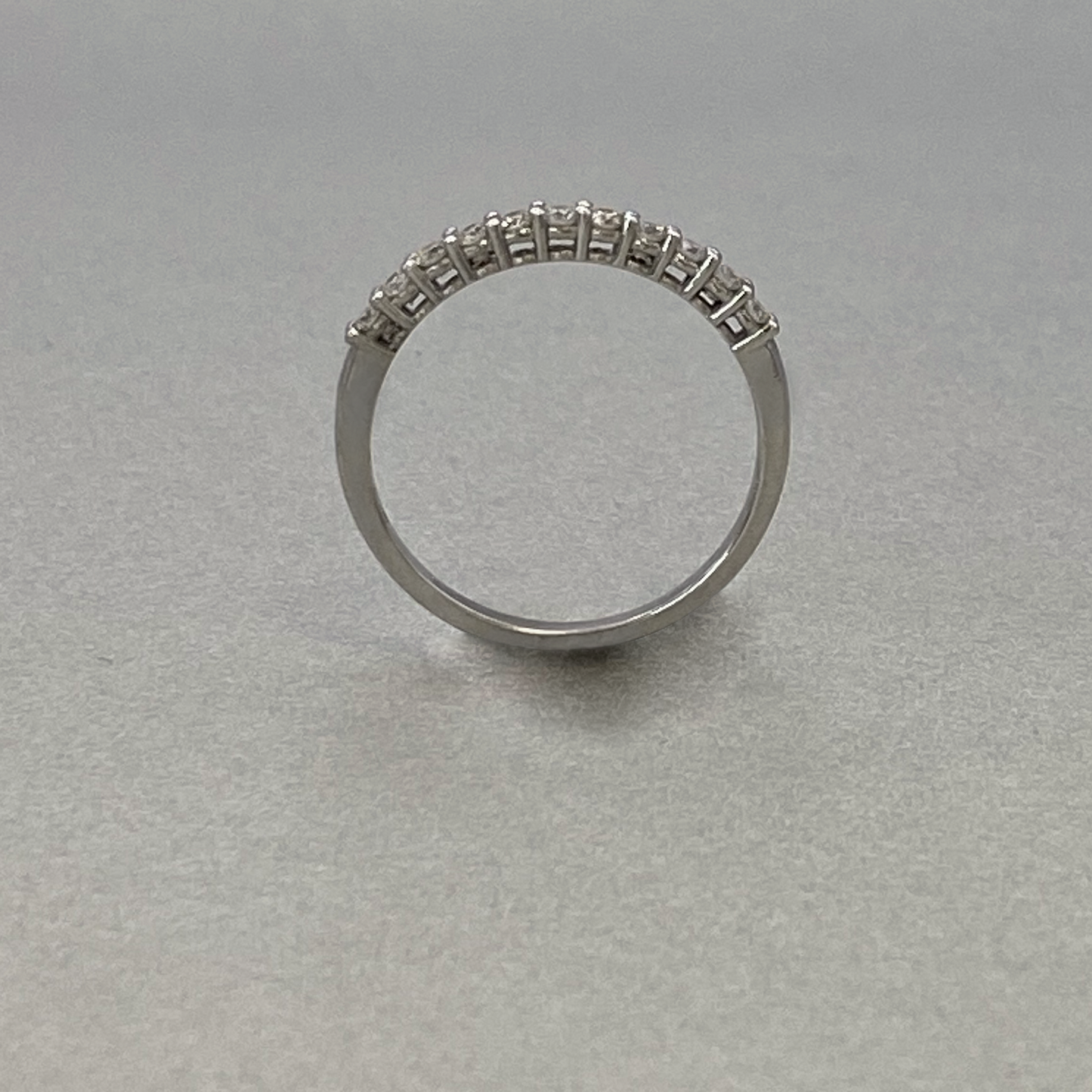 9ct White Gold Eternity Ring