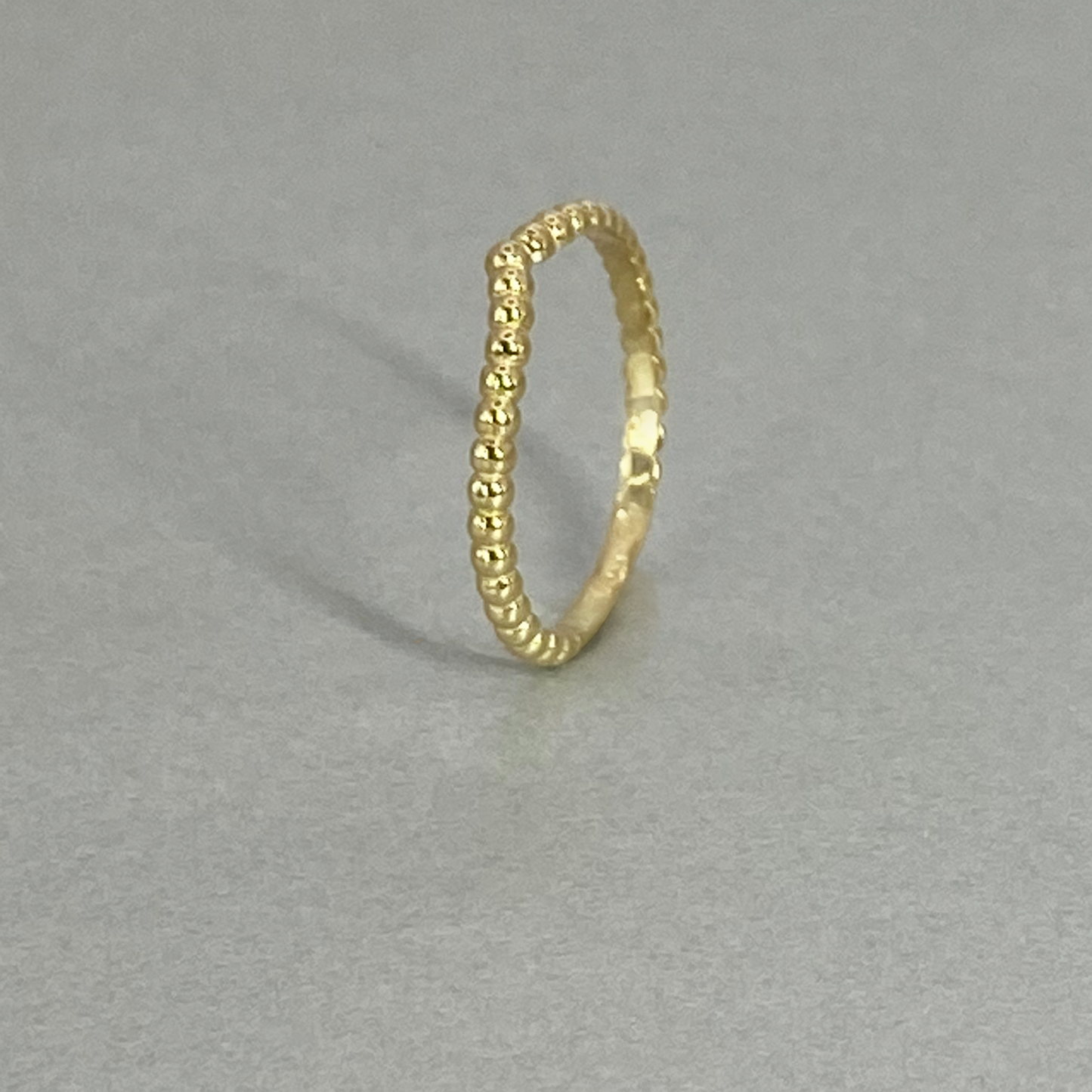 9ct Yellow Gold  Wishbone Ring